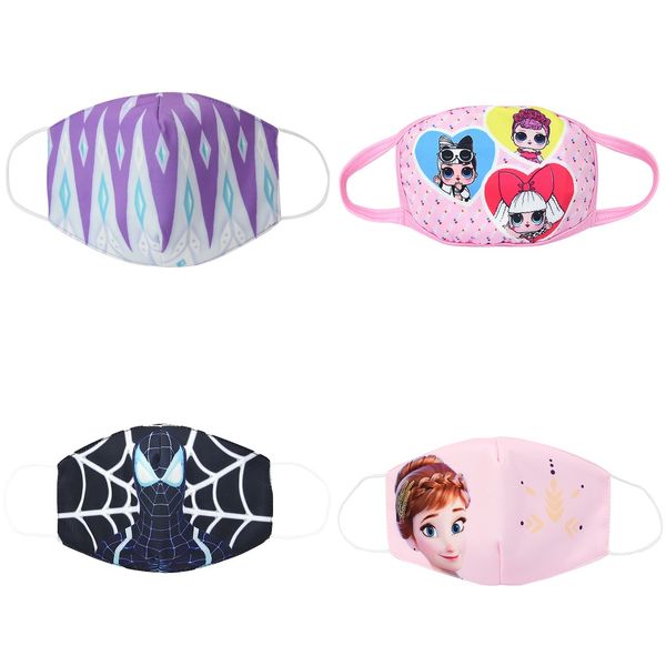 

3pcs children's face party maks marvel sponge anti-dust protective maks for boys girls 3-12y sweet07 udbtp