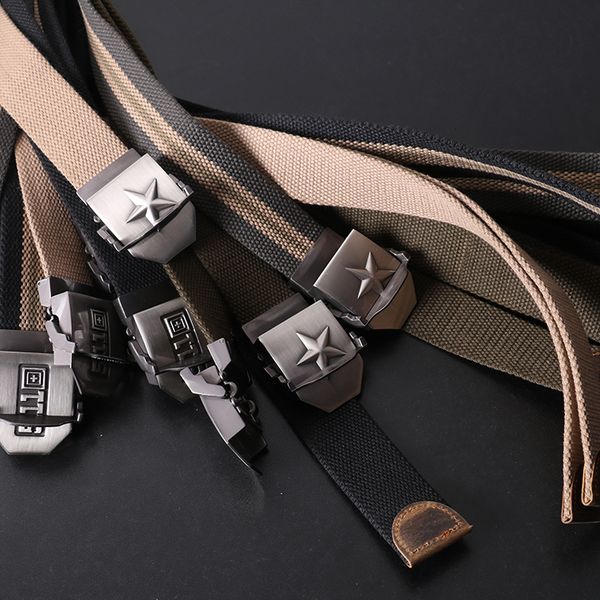 

new arrivals time-limited man designers belt wild things men's folk thick canvas belt alloy buckle belt tide ing, Black;brown