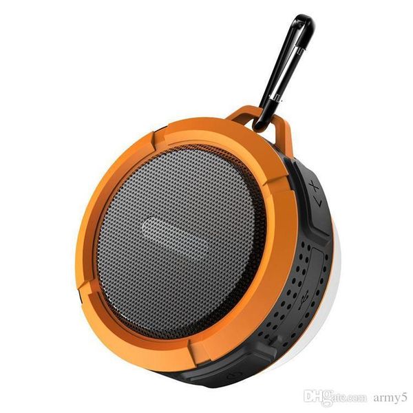 

new bluetooth 3.0 wireless speakers waterproof shower c6 speaker with 5w strong driver long battery life and mic and removable