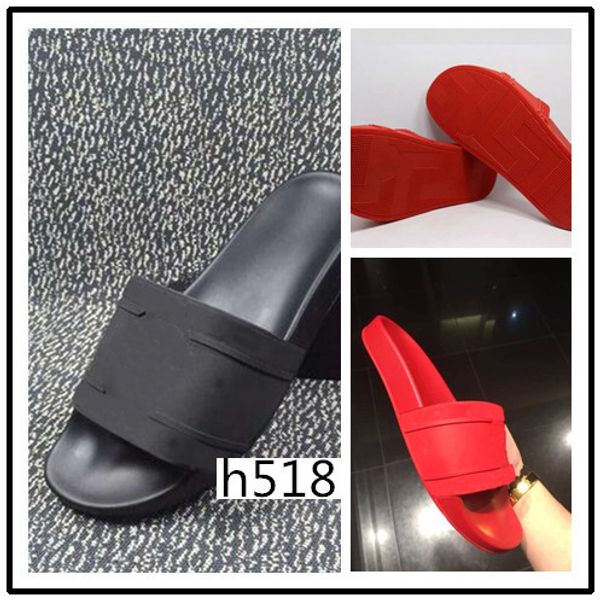 

palazzo medusa pool slides with embossed medusa head rubberised slip-on rubber pvc sandals slipper with boxs 02, Black