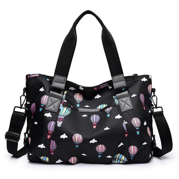 

tote bags women fashion nylon single shoulder crossbody bag waterproof bags handbags sac courses reutilisable 30h