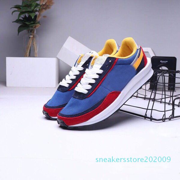 

new sacai ldv вафельный мужские кроссовки для женщин undercover х вафельный racer lue зеленый густо черный рубец daybreak тренеры varsity s0, Black