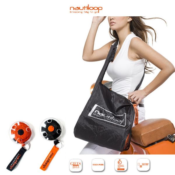 

nautiloop magic mini stored and folded purse shopping shoulder bag gift