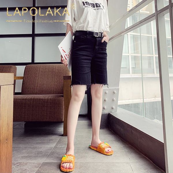 

lapolaka 2020 new design peep toe summer shoes woman slippers wholesale dropship comfortable ins slippers women shoes, Black