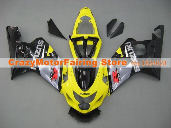 

высокое качество новый abs мотоцикл обтекатель комплекты подходят для suzuki gsxr600 750 600 750 k4 2004 2005 04 05 обтекатели кузова на зак