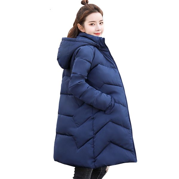 

6xl plus size parkas female women winter coat thickening cotton winter jacket womens outwear parka for women down jacket, Black