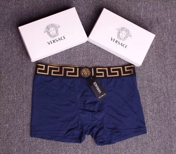 

2019 cotton luxury men's boxers fashionable briefs comfortable and fashionable stretch men's boxers have cases, Black;white