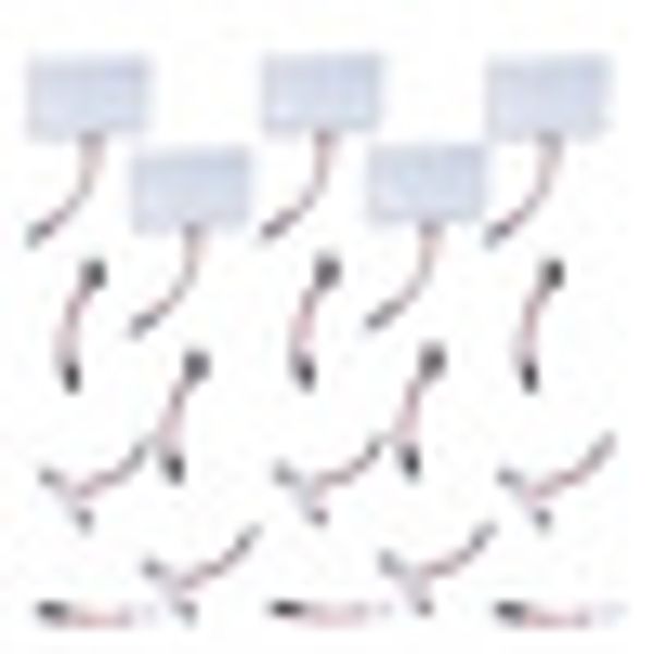 

5pcs car festoon t10 ba9s 48smd led bright panel interior dome map lights lamps