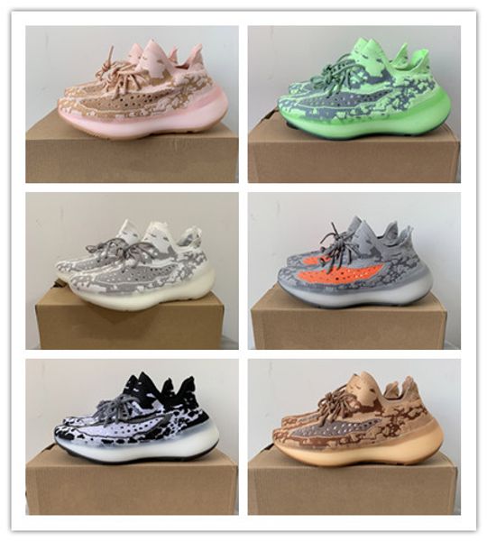 

2019 new 380 v3 kanye west designers white black grey running shoes breathable mens shoes 3.0 coming casual sports sneakers yee