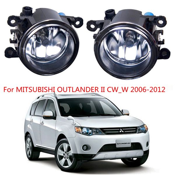 

for mitsubishi outlander ii cw_w 2006-2015 car accessories super bright fog lights 55w 4000lm h8 h11 halogen fog lamps 2pcs