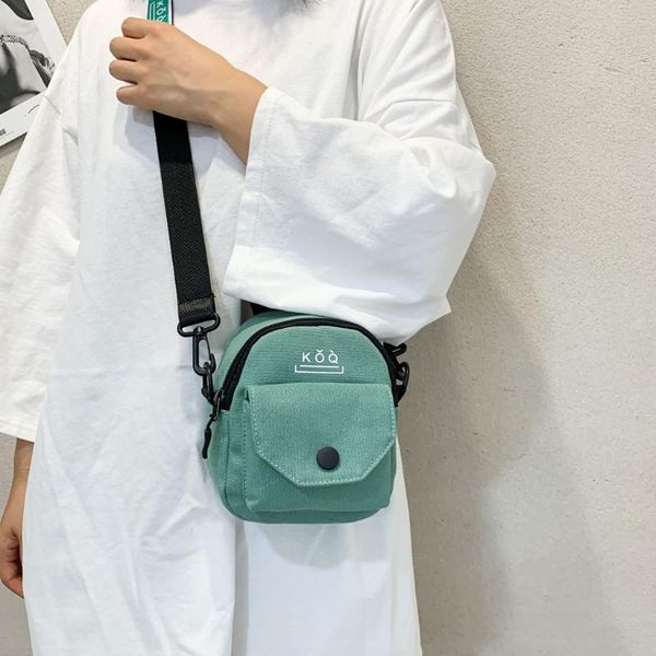 

summer new canvas bags for women 2020 bag student shoulder bag girls simple small messenger bolsa feminina