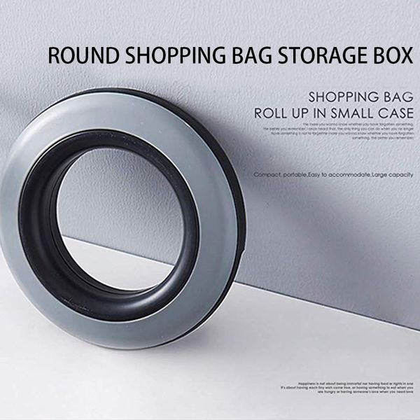 

travel reusable nylon shopping bag fashion shoulder handbag eco-friendly grocery spiral folding large capacity tote portable