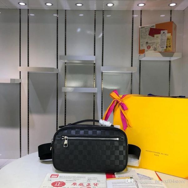 

Lovuitto de igner damier graphite ambler n41289 fanny pack bum bag ize 29 19 5cm