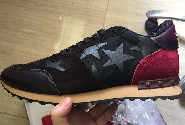 

2019 new luxury rock stud апки женин и мђжин поведневна обђв rock runner ѬенеѬ паѬии ваде, Black