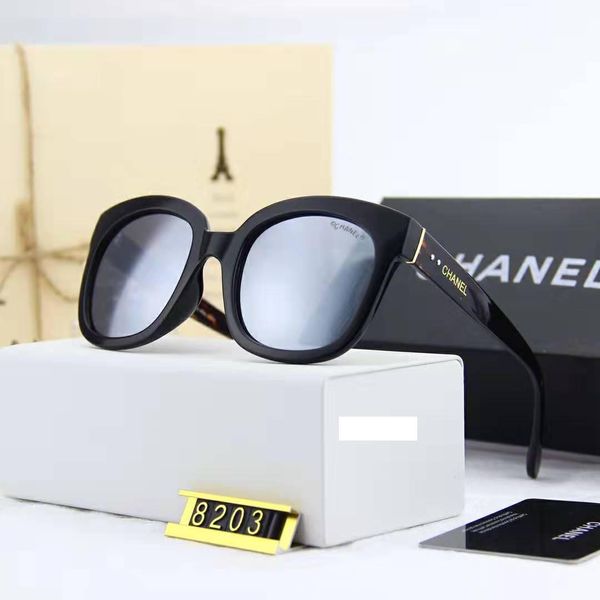 

2019 new sale luxury- classic pilot sunglasses mens womens sun glasses eyewear metal glass lenses 5 color, White;black