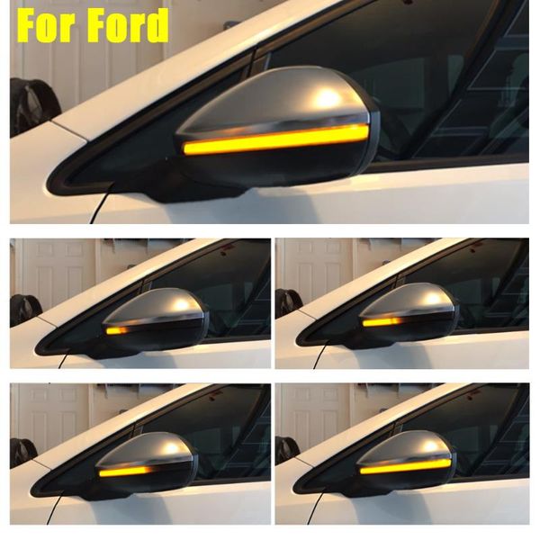 

side mirror flashing light led dynamic turn signal light flowing water blinker for focus 2 3 2 3 mondeo