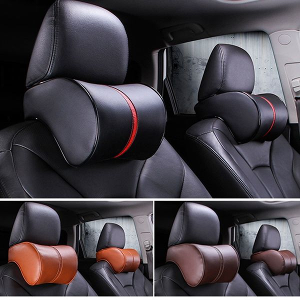 

car seat head neck rest massage auto pillow space memory neck headrest car cover vehicular pillow seat headrest accessories
