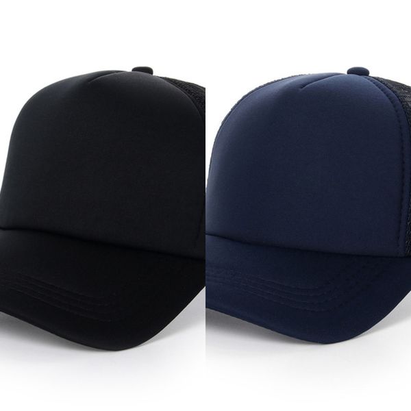 

fashion blank mesh baseball hat women hats adjustable baseball cap outdoor casual sport cap summer sun shade hat mesh caps, Blue;gray