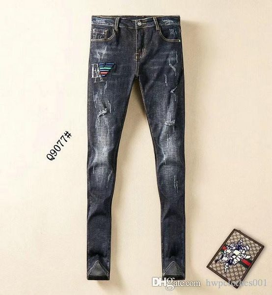 

мђжкие дизайнеѬкие джин мооиклене джинове Ѭвђие джин иний лопок, Blue