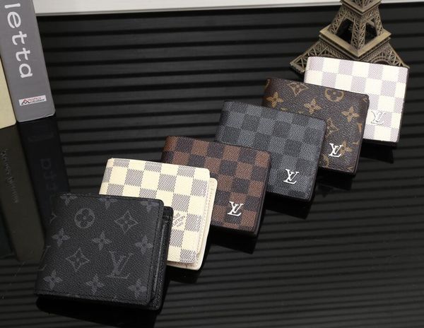 

Male 2019 new Men's wallet Casual Short Card holder pocket Fashion Purse wallets for men free shipping