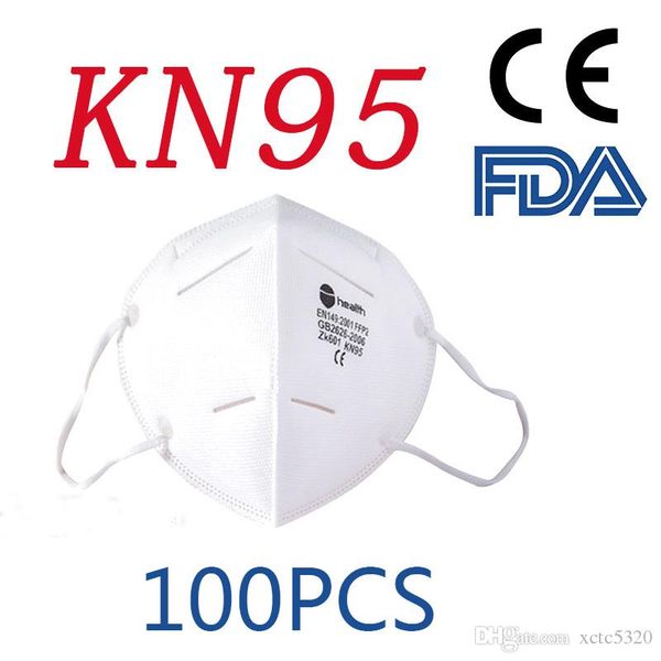 

100 шт kn95 маска kn95 маски для лица бесплатная доставка ! dhl и ems очень fsat с ce/управление по санитарному надзору доказал