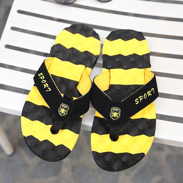 

lluumiu flip flops for women summer fashion women massage slippers big size non-slip male 2020 summber beach shoes sandals, Black