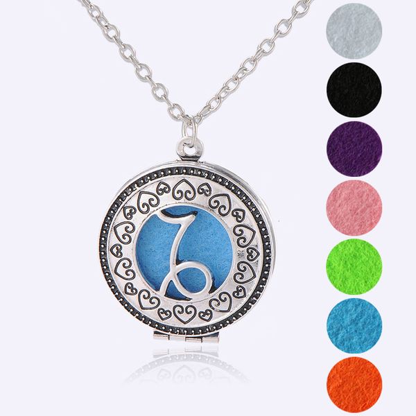 

capricorn perfume emission phase box necklace personality accessories, Silver