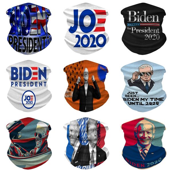 

2020 multifunctional biden mask motorcycle headband seamless tube outdoor black headband solid buffe face mask neck g #788
