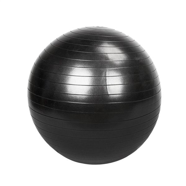New 85cm 1600g Yoga Ball Household Explosion-proof Thicken Fitness Supplies PVC Balls Smooth Surface Type Black