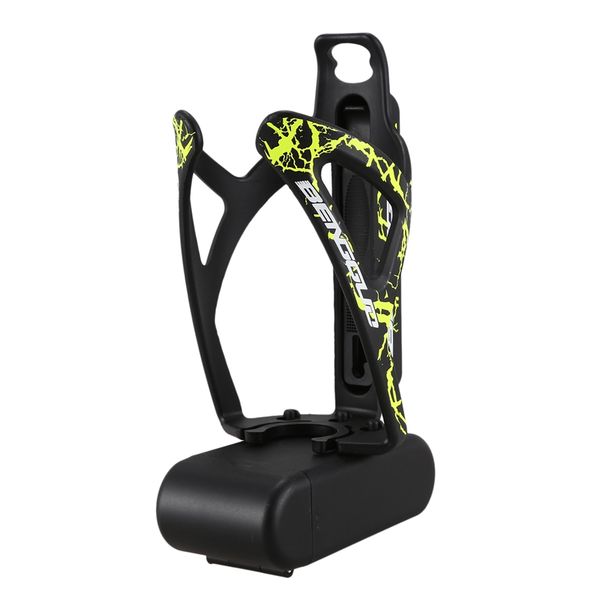 

ablb--bike water bottle cages cycling kettle holder cage bracket with tire rod and tool box for mtb road bike scooter