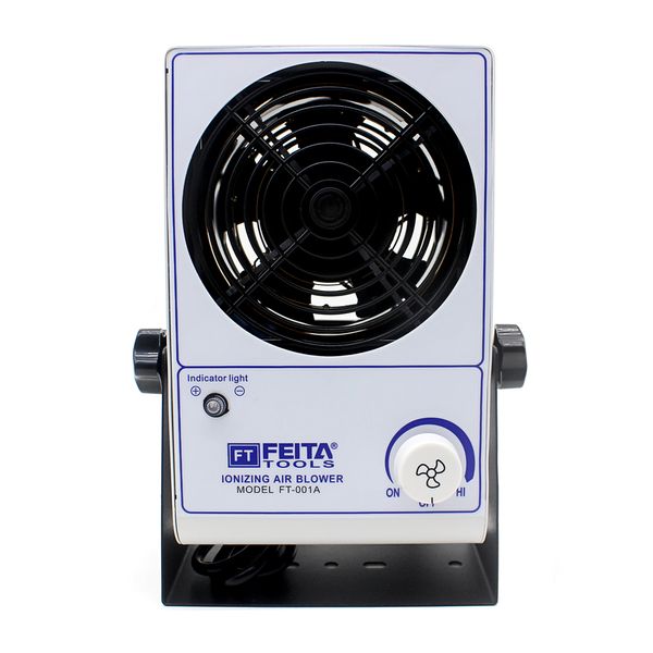 

feita ft-001a static elimination ion blower anti static small electric ionizer fan ionizing cool air blower / esd air fan