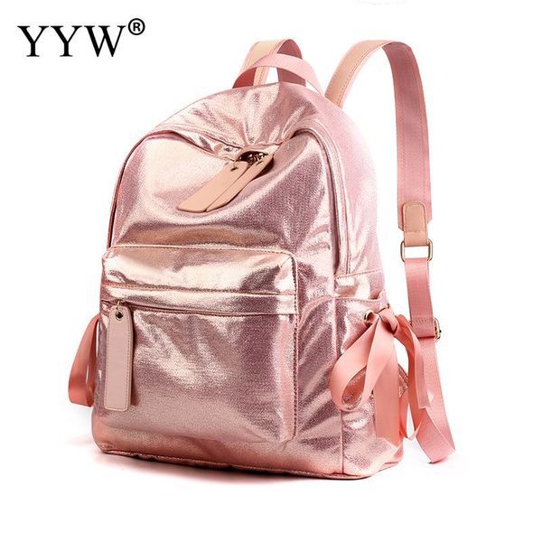 

jelly color backpack for teenager girl casual large capacity bookbag nylon shoulder bags women's schoolbags with travel bag 2019