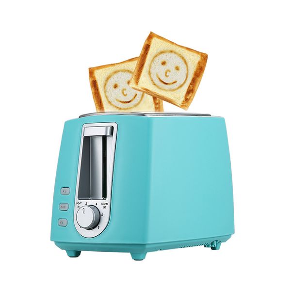 Knopf-Toaster für Zuhause, automatischer Brotbackautomat, Multifunktions-Frühstücks-Sandwich-Maschine, Toastmaschine, Auftauen und Erhitzen von Toast