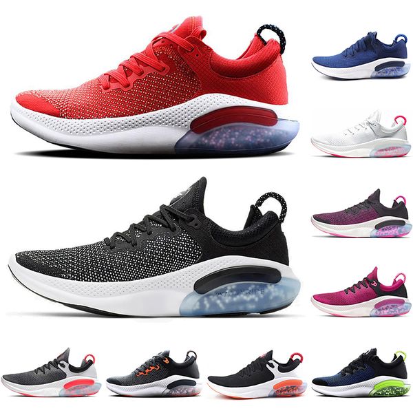 

with socks outdoor breathable joyride run fk knit designer fashion running shoes blue volt platinum tint racer mens trainers sneakers