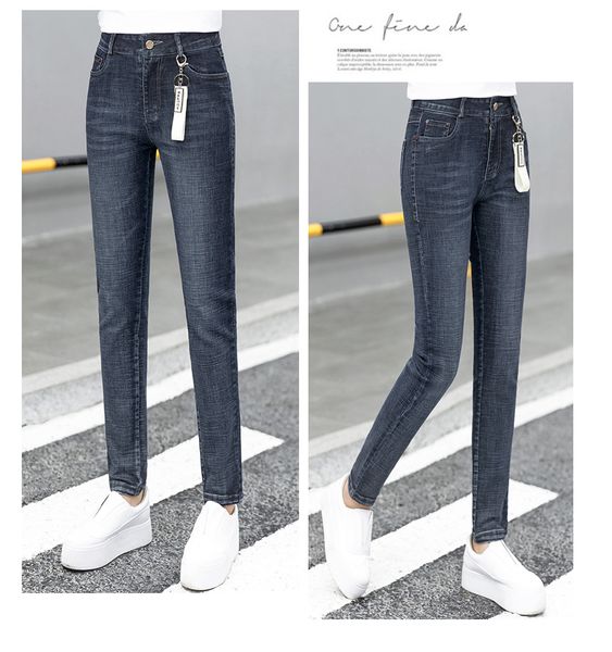 

deep blue tall waist add more thin wool cowboy pants ms micro fat pants show thin