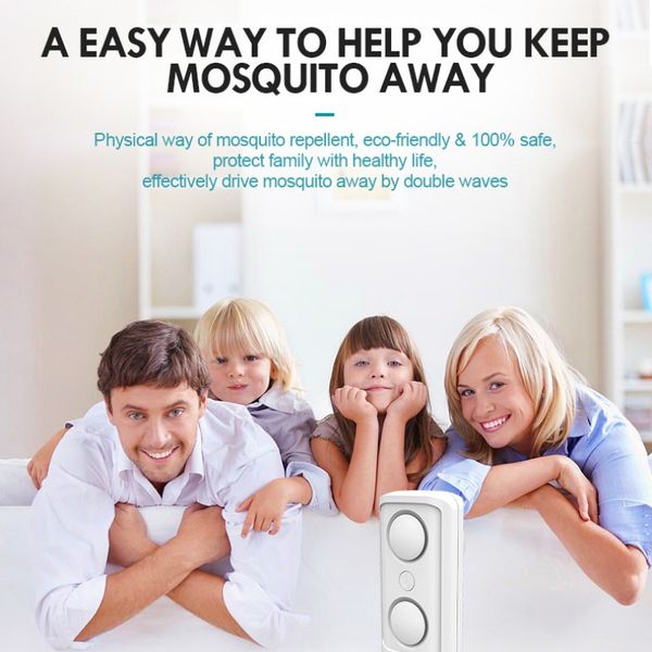 

ultrasonic mosquito killer double speaker electronic mosquito killer outdoor travel home bedroom electronic pest repellent