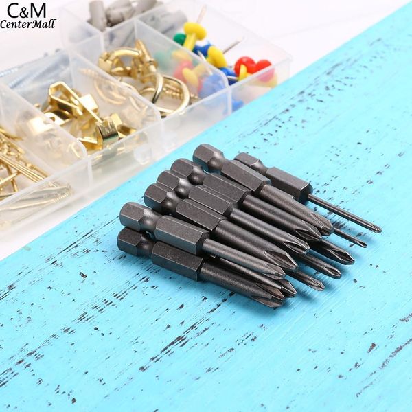 

magnetic 50mm 1/4 inch hex shank 12pcs/set ph2/ ph1/ph0 screwdriver bit tip set