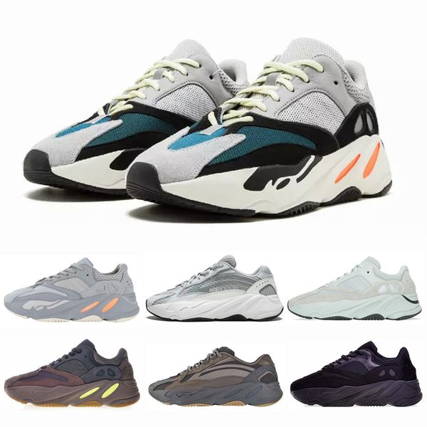 

2019 Wave Runner 700 V2 Мужские кроссовки Mauve Inertia Geode Kanye West Спортивные спортивные кроссовки