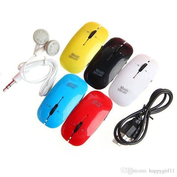 

mini mouse usbe336 mp3 player 3.5mm jack support 32gb micro sd tf card music media orc