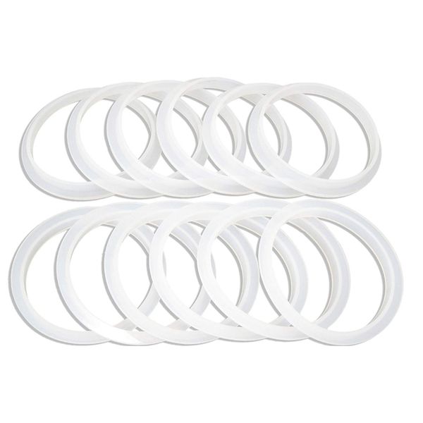 

silicone seal rings for plastic mason jar lids (wide mouth, 24-pack