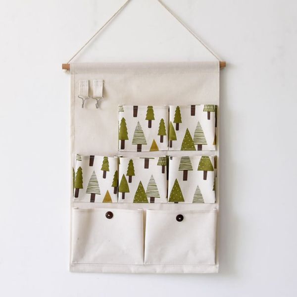 

7 pocket hook wall hanging storage bag classic hanging bag functional
