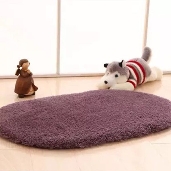 

practical thick design anti-lip home bathroom bedroom kitchen floormat carpet solid color water absortion rugs carpet