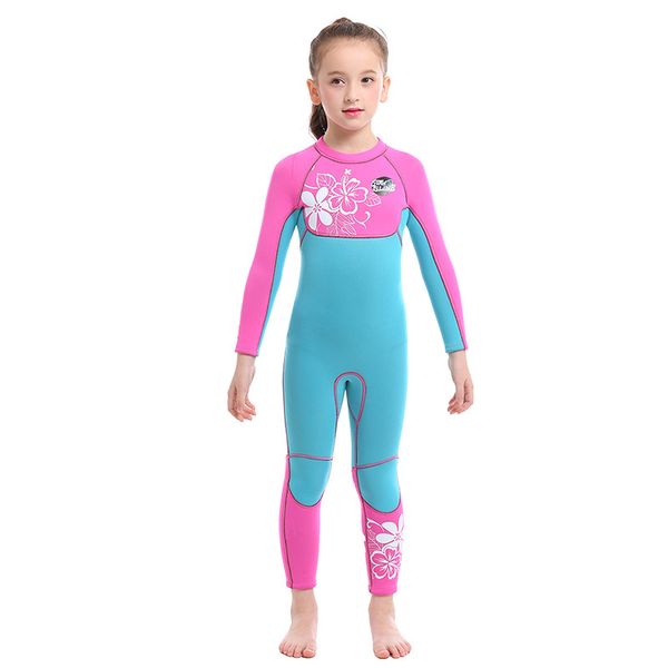2021 Wetsuits completos Drysuits ponto plana para meninas surfando natação 3 mm Neoprene personalizado logotipo e design disponíveis
