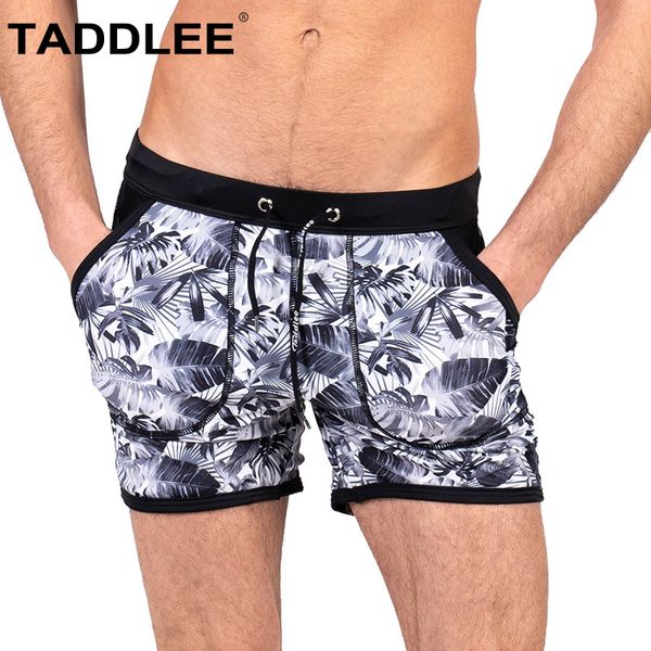 

taddlee brand men's swimwear swimsuits swim boxer briefs bikini trunks short beach board shorts pocket surf bathing suits gay