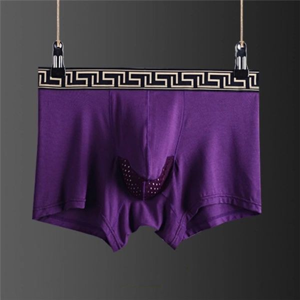 

4pcs/lot men's underwear 4 colors cotton men boxers breathable mens underwear branded boxers logo underwear male boxer, Black;white