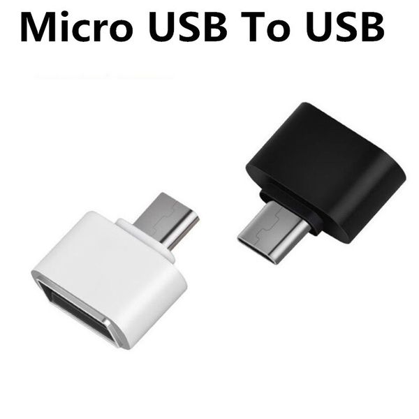 Adaptador USB OTG macho para fêmea para telefone inteligente conectar teclado de mouse flash