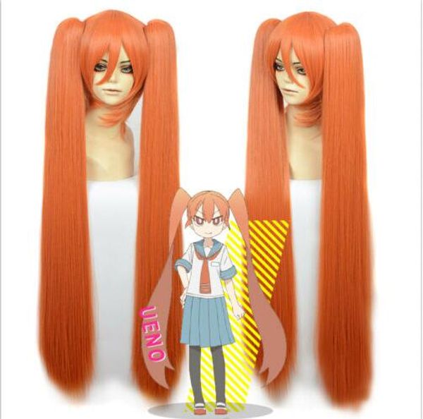 How Clumsy You Are Miss Ueno Cosplay Wig Orange Red 2 Clip