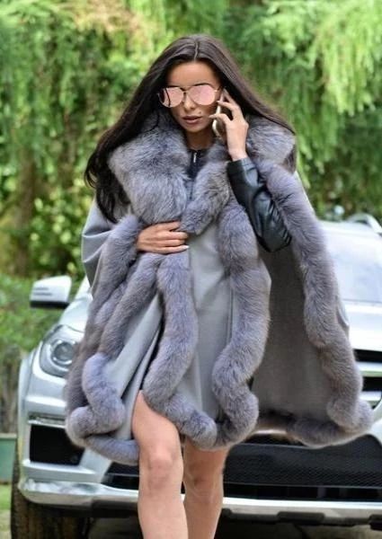 

winter new imitation fur jacket coat big size women's loose round neck short ladies mixed color coat plus size outerwear 429