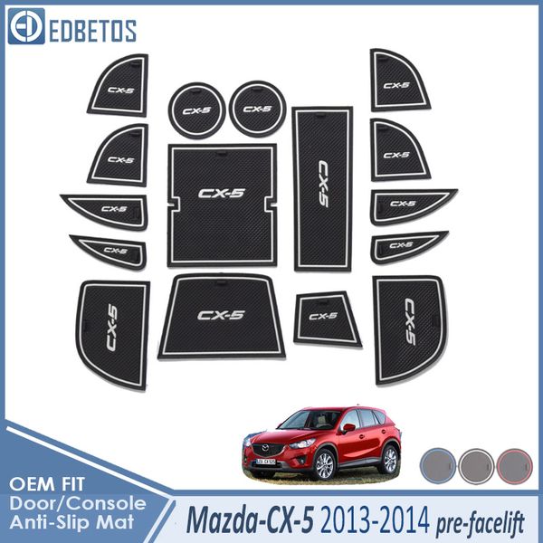 

anti-dirty pad for cx-5 2013 2014 pre-facelift cx5 cx 5 ke accessories door groove gate slot anti-slip mat car