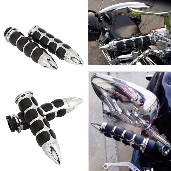 

nice black motorcycle hand grips cushion handlebar throttle 1 for car